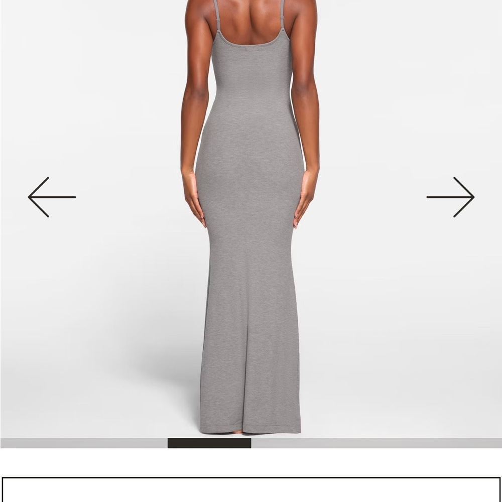 Gray SKIMS dress!